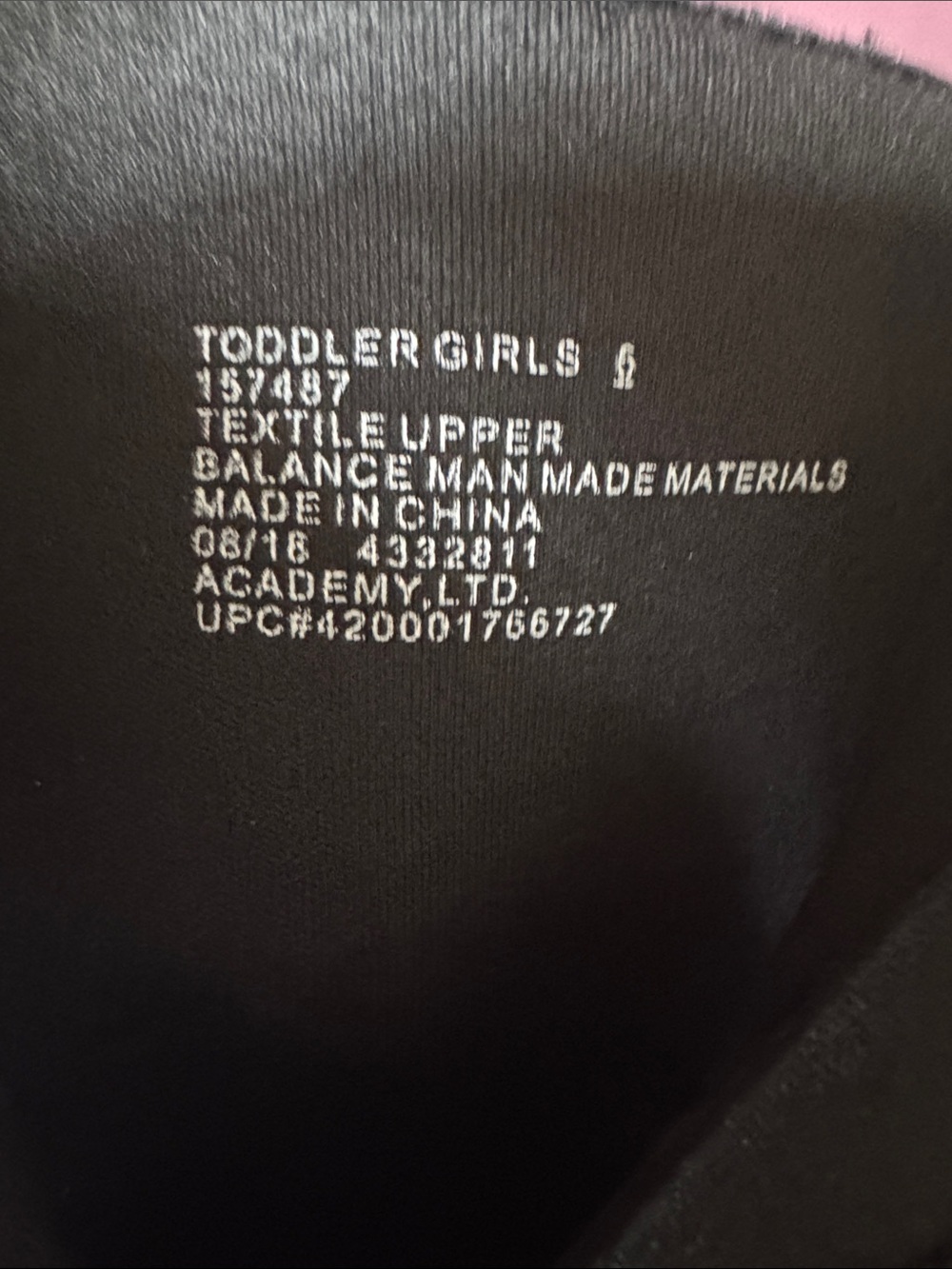 Austin Trading Co Toddler Girls Faux Suede Boot - Black - Picture 7 of 7